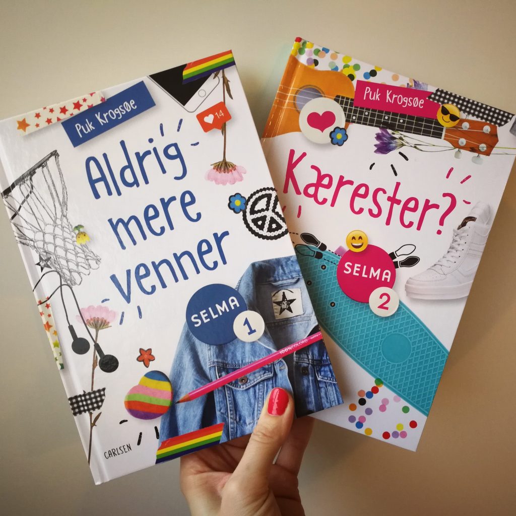 Puk krogsøe selma bøger om piger og venskaber børnebog pigebøger kulturmor